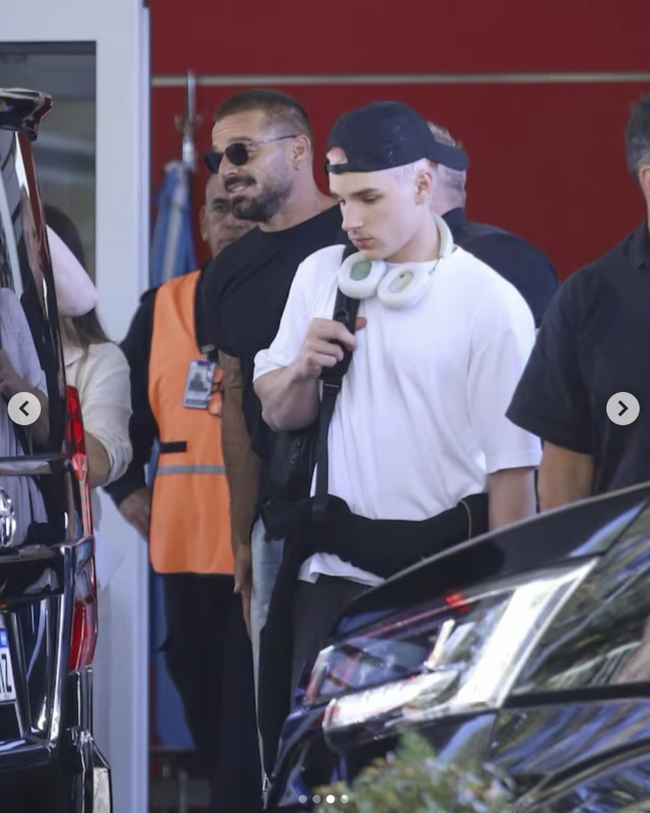 Screenshot of one of Ricky Martin's sons from a post dated April 14, 2026. | Source: Instagram/holausa