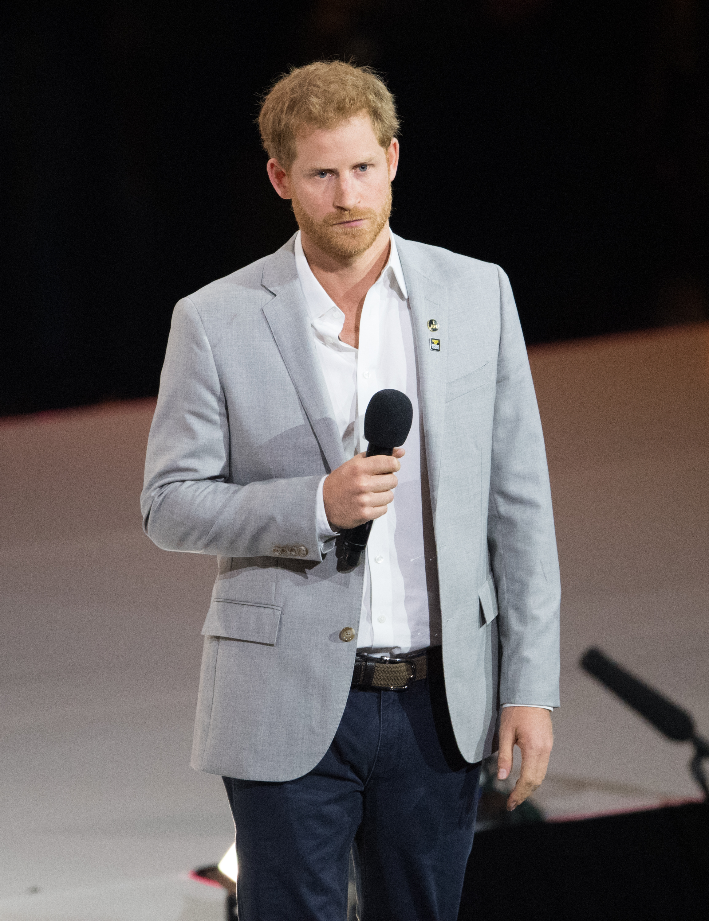 Prince Harry attends at the Closing Ceremony on day 8 of the Invictus Games in Toronto, Canada,  on September 30, 2017. | Source: Getty Images