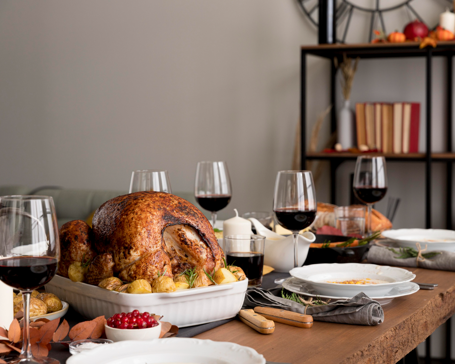 A Thanksgiving spread | Source: Freepik