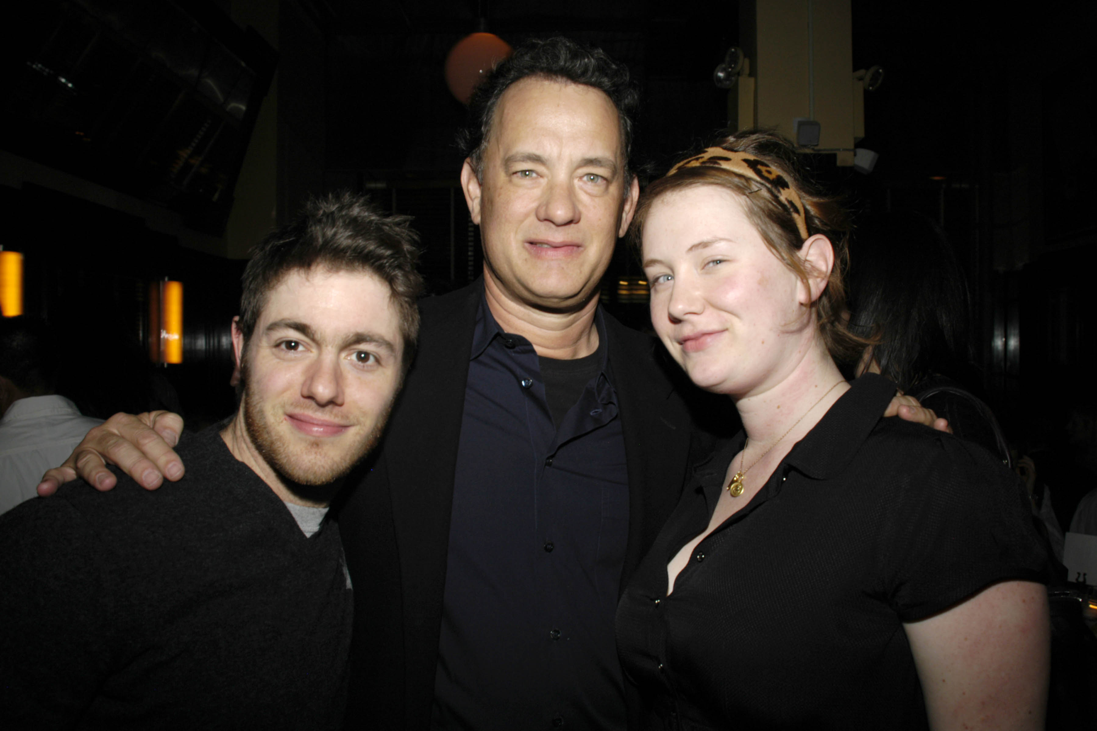 Jacob Bernstein, Tom and Elizabeth Hanks attend Dinner Party for the Tastemaker Screening of STARTER FOR 10 on February 13, 2007, in New York City. | Source: Getty Images