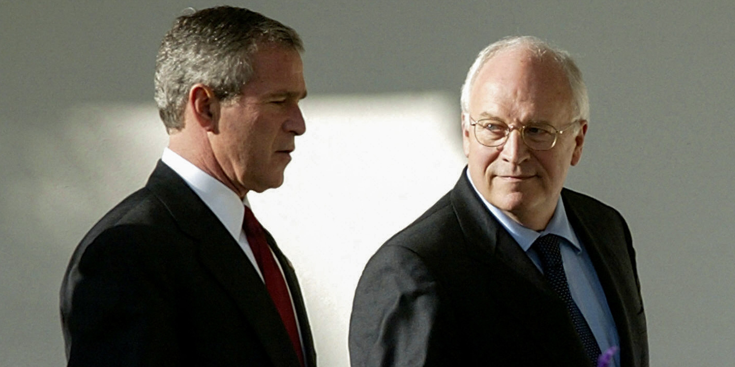 Former US President George W. Bush and Former US Vice President Richard B. "Dick" Cheney | Source: Getty Images