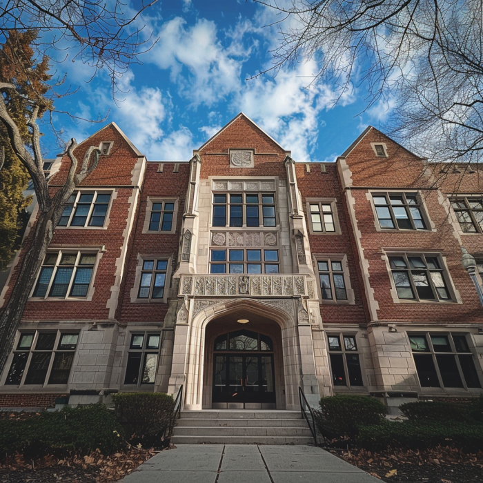 A law school building | Source: Midjourney