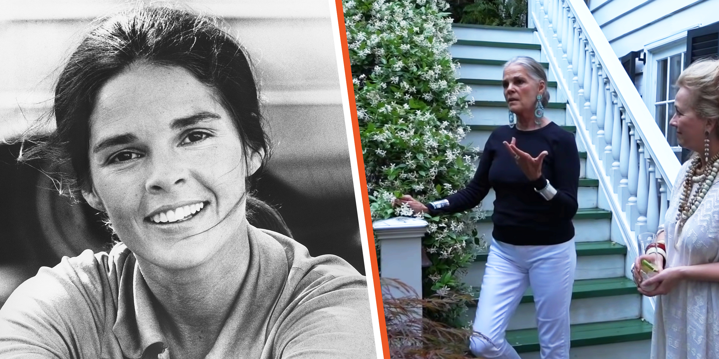 Ali MacGraw | Ali MacGraw and Susan Walker | Sources: Getty Images | YouTube.com/Quintessence