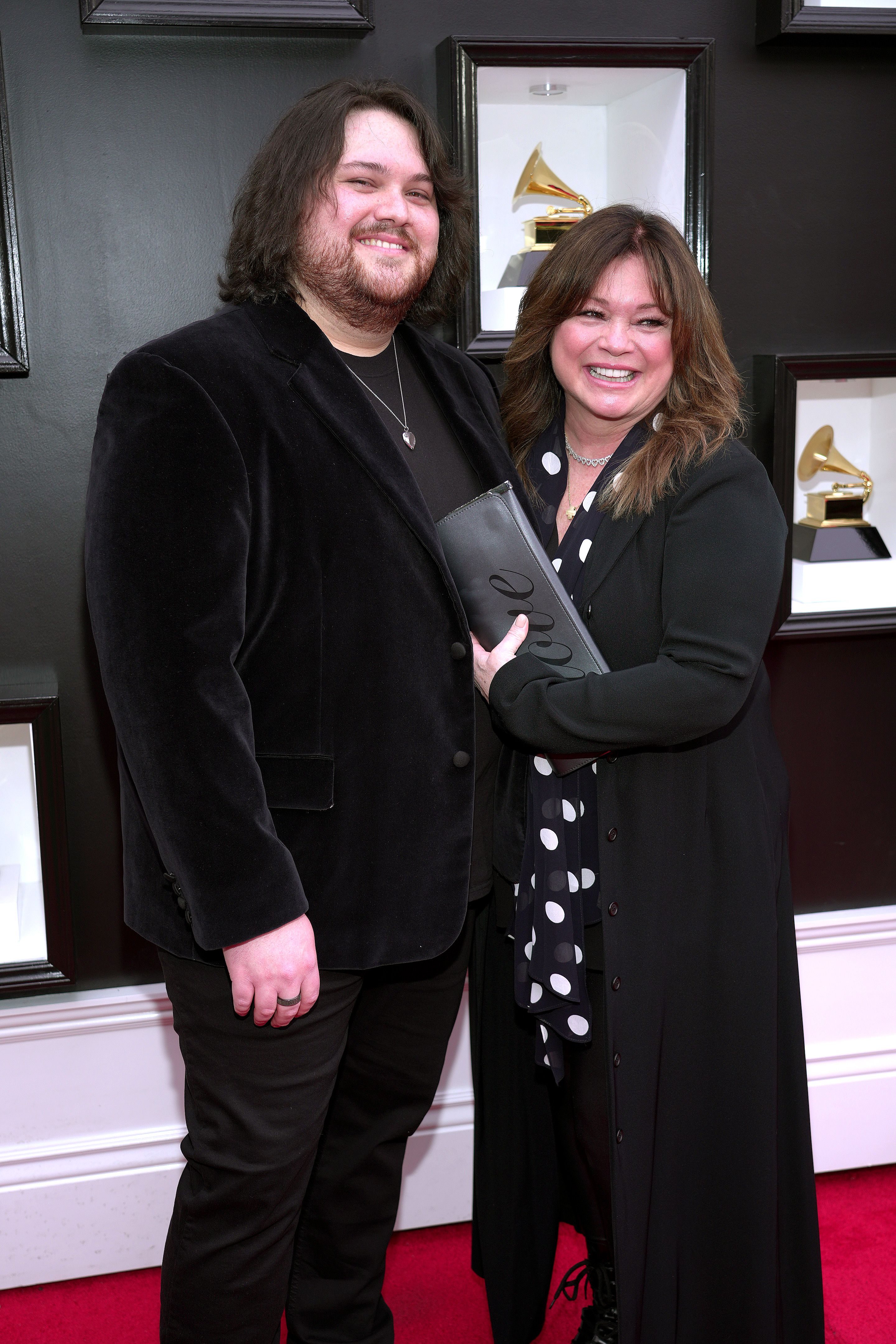 Valerie Bertinelli and Wolfgang Van Halen at the 64th Annual Grammy Awards in April 2022 | Source: Getty Images