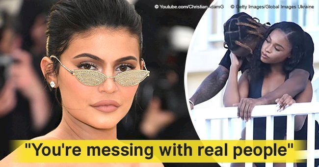 Kylie Jenner blasts Travis Scott impersonator who staged fake cheating photo of the rapper