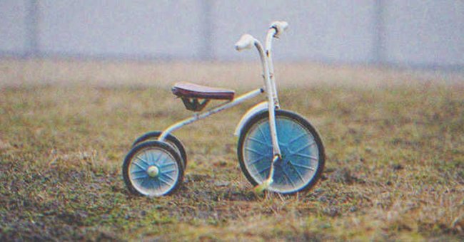 Audrey was stunned when she realized who that tricycle had belonged to. | Source: Shutterstock.com