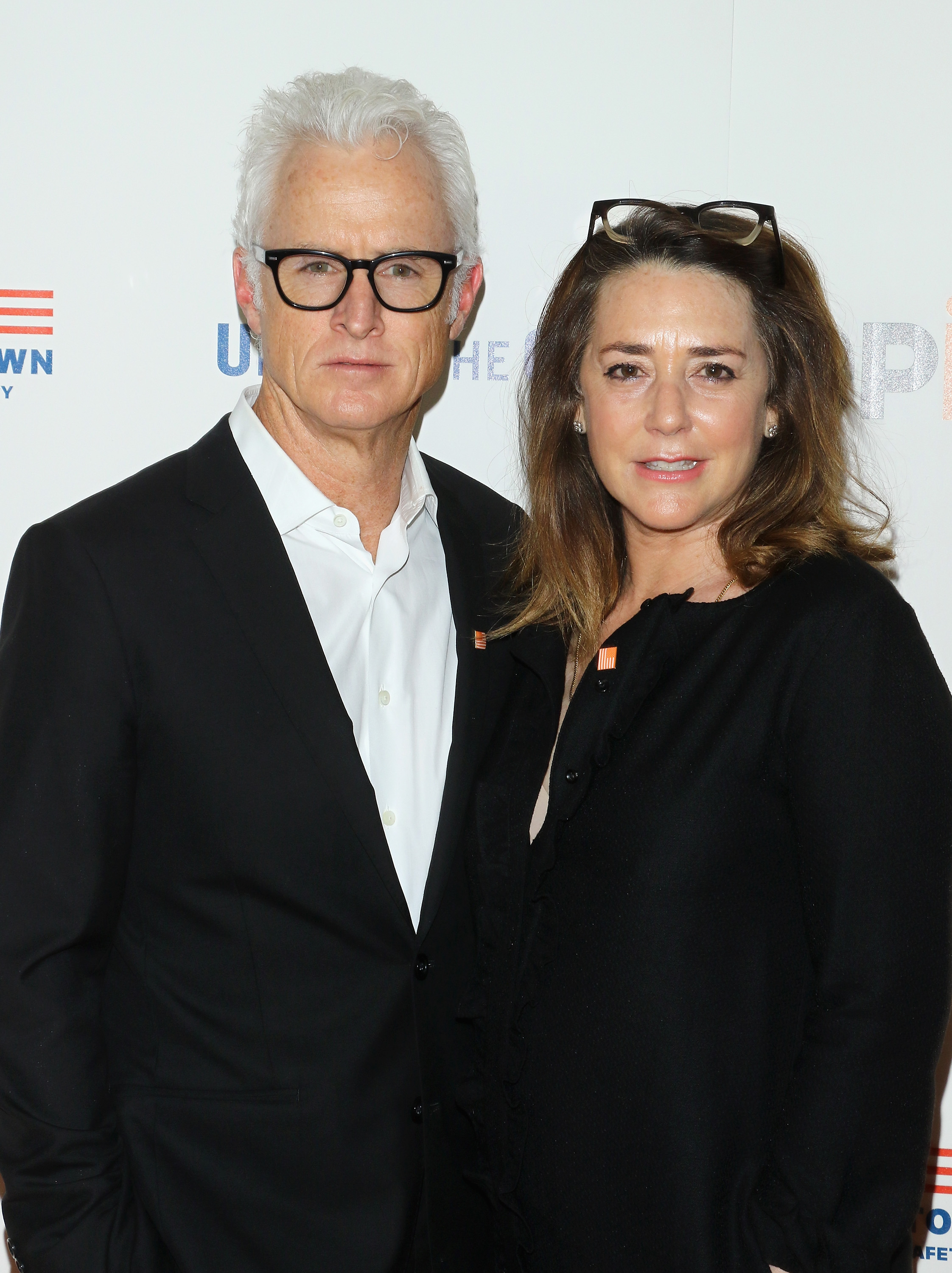 Talia Balsam and John Slattery at the premiere of "Under The Gun" in New York City on May 12, 2016 | Source: Getty Images