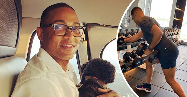 CNN's Don Lemon Shows His Backside & Muscular Biceps While Working Out ...