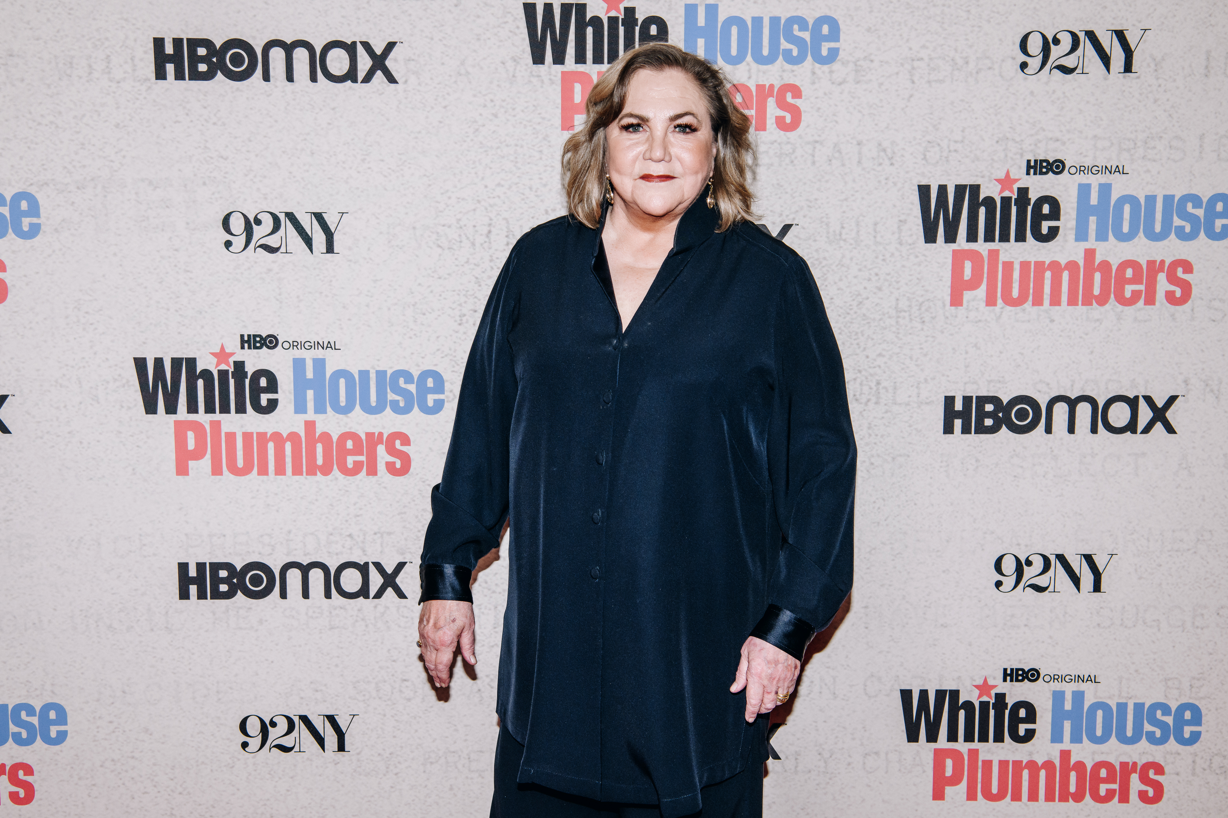 Kathleen Turner at the premiere of "White House Plumbers" held at the 92nd Street Y on April 17, 2023 in New York City. | Source: Getty Images