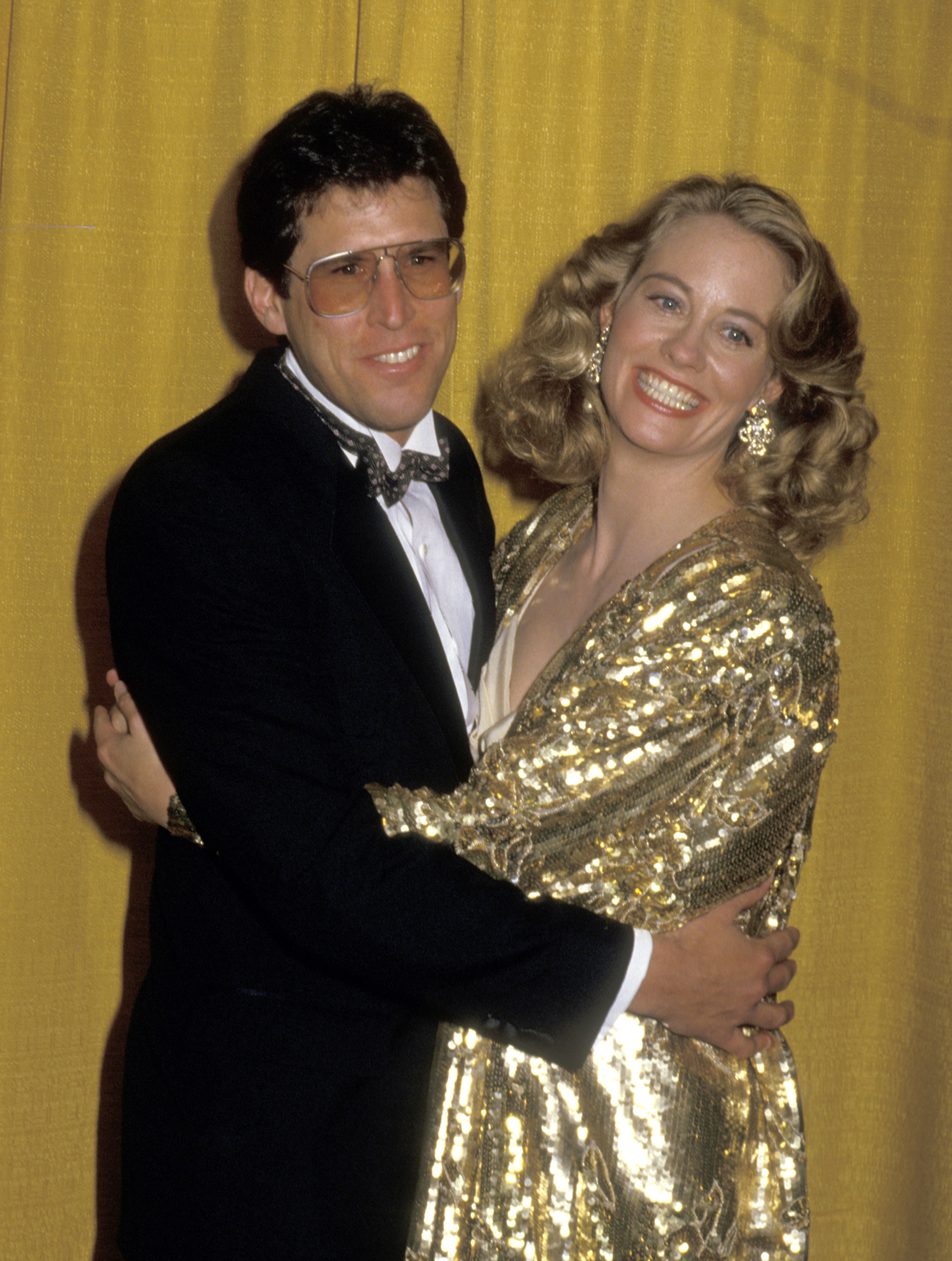 Bruce Oppenheim and Cybill Shepherd attend the 13th Annual People's Choice Awards at Santa Monica Civic Auditorium in March 1987, in Santa Monica, California. | Source: Getty Images
