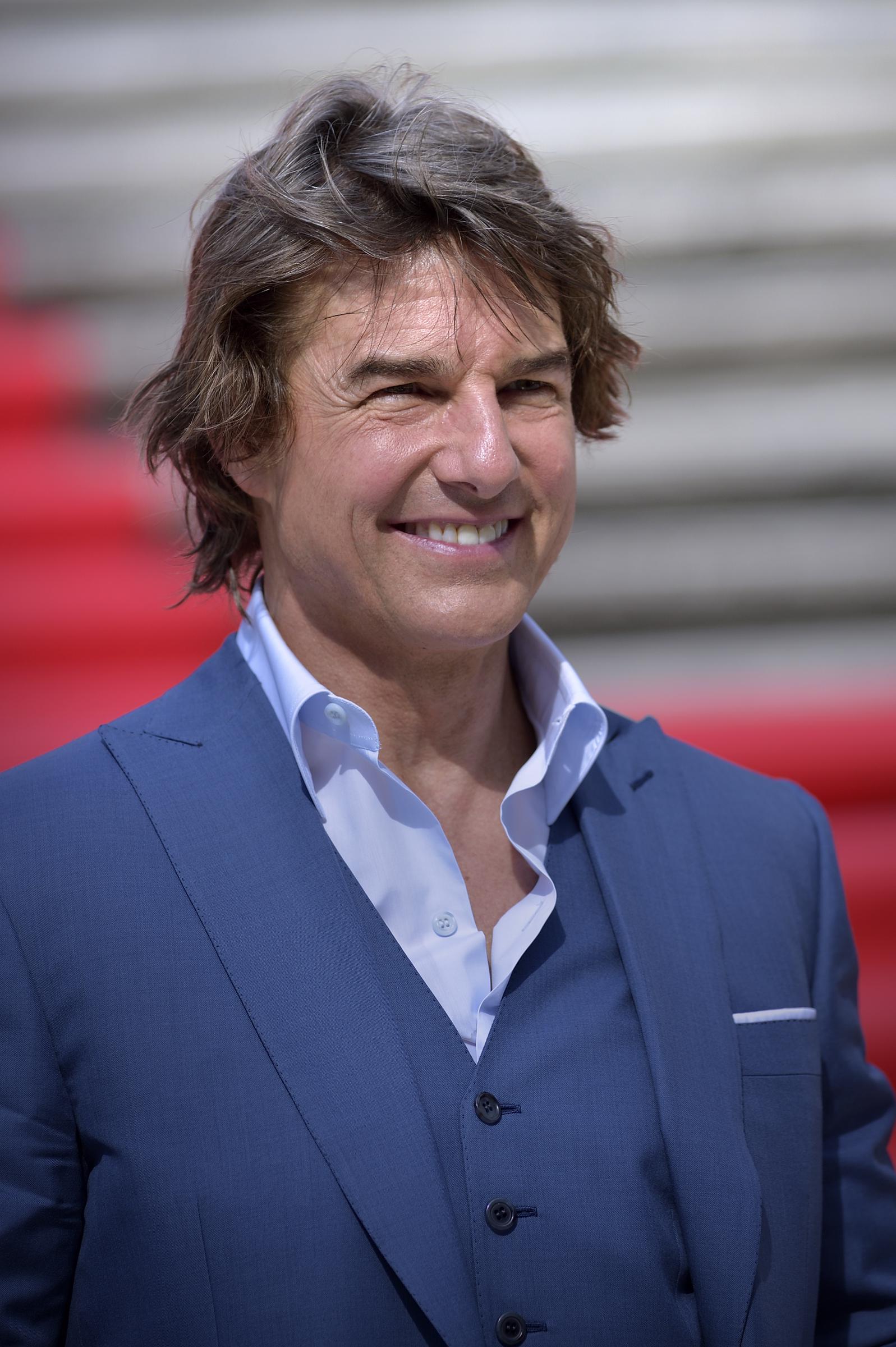 Tom Cruise at the premiere of "Mission: Impossible – Dead Reckoning Part One" on June 19, 2023, in Rome, Italy. | Source: Getty Images