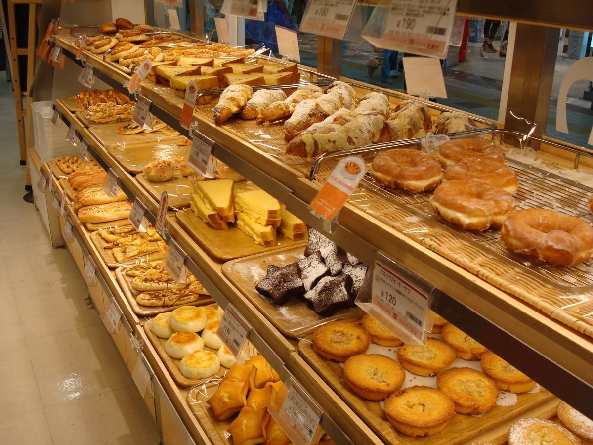 Variedad de productos en una panadería. | Foto: PxHere