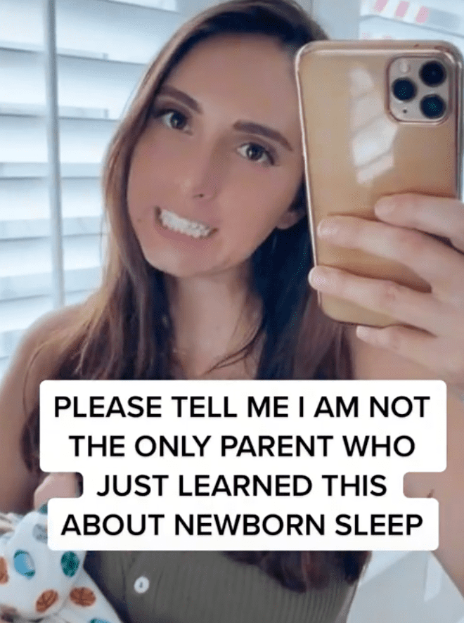 A mother tells netizens about a baby hack she wished she had known about sooner | Photo: TikTok/hortonlane