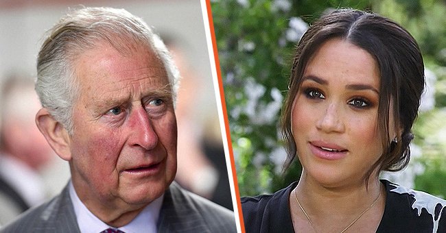 Picture of Prince of Wales, Prince Charles [left]. Picture of Meghan Markle [right] | Photo:  youtube.com/CBC News: The National 