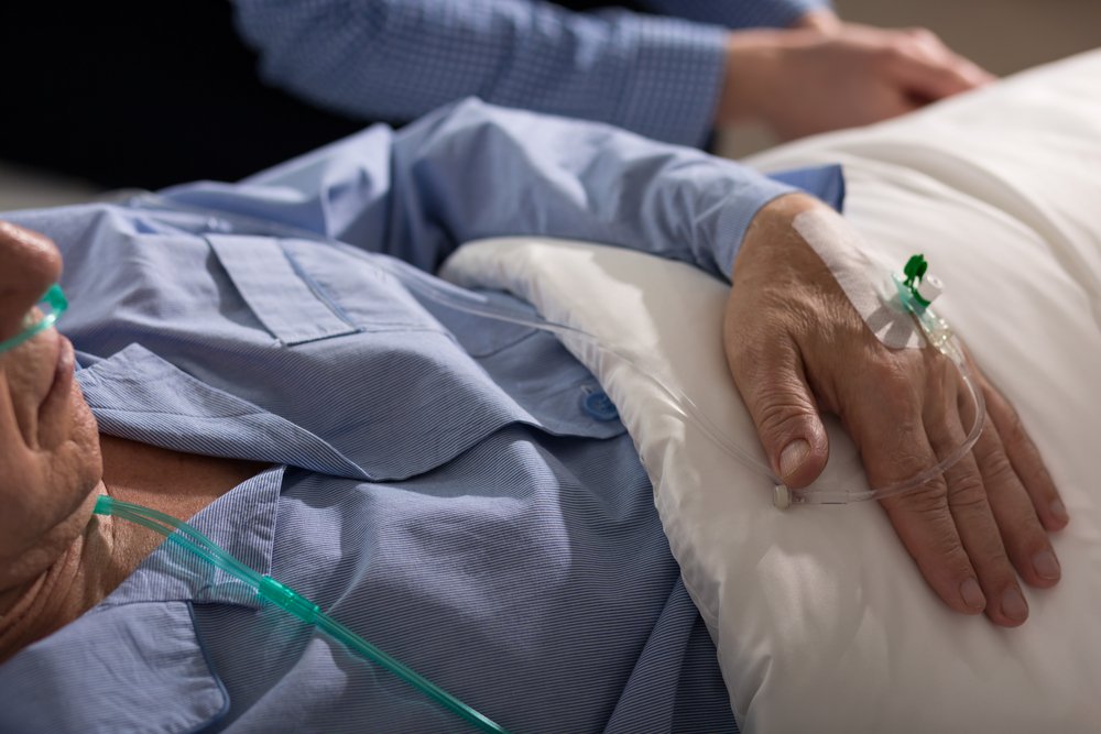 Anciano hospitalizado. | Foto: Shutterstock