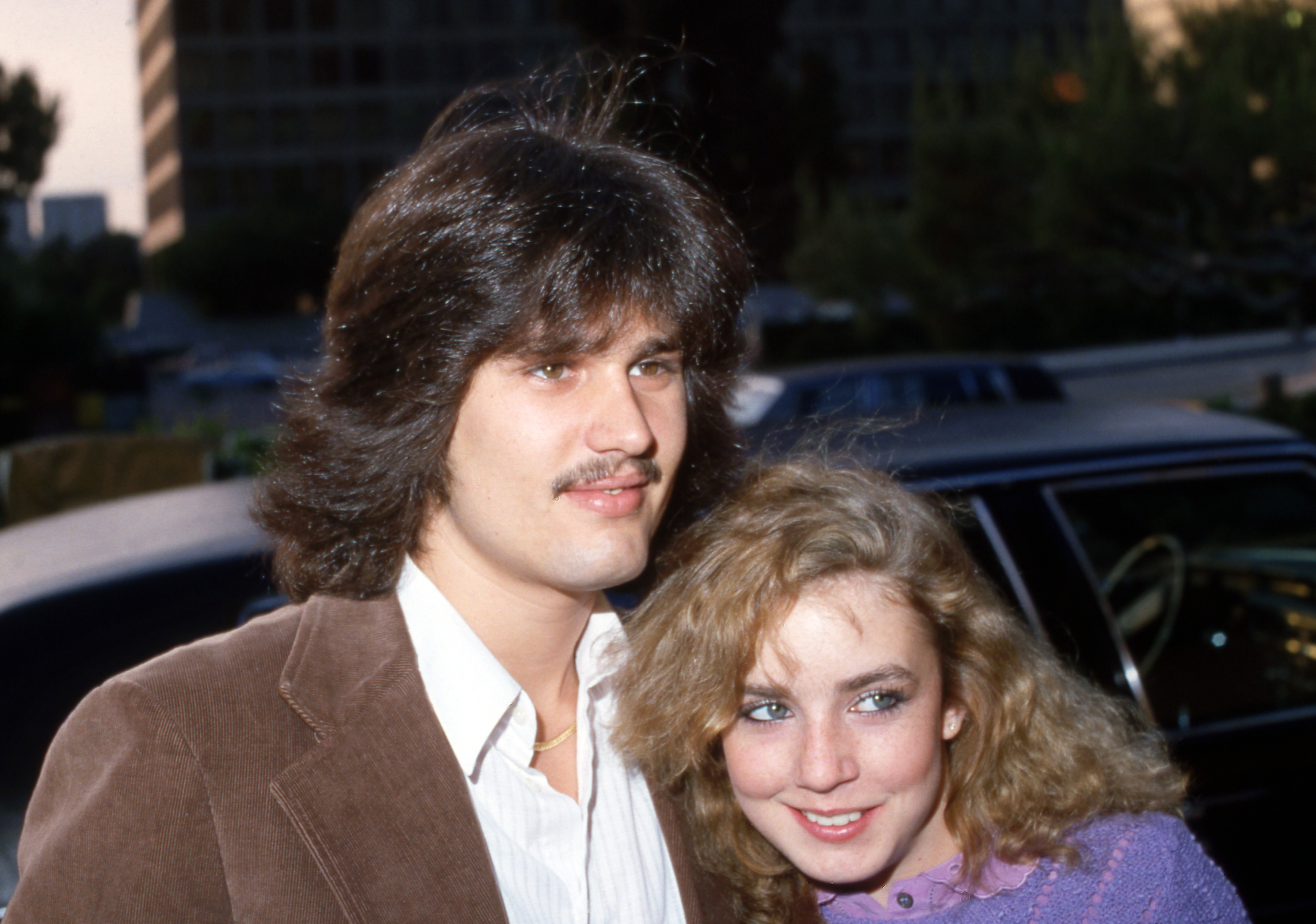 Dana Plato and Lanny Lambert, circa 1984. | Source: Getty Images