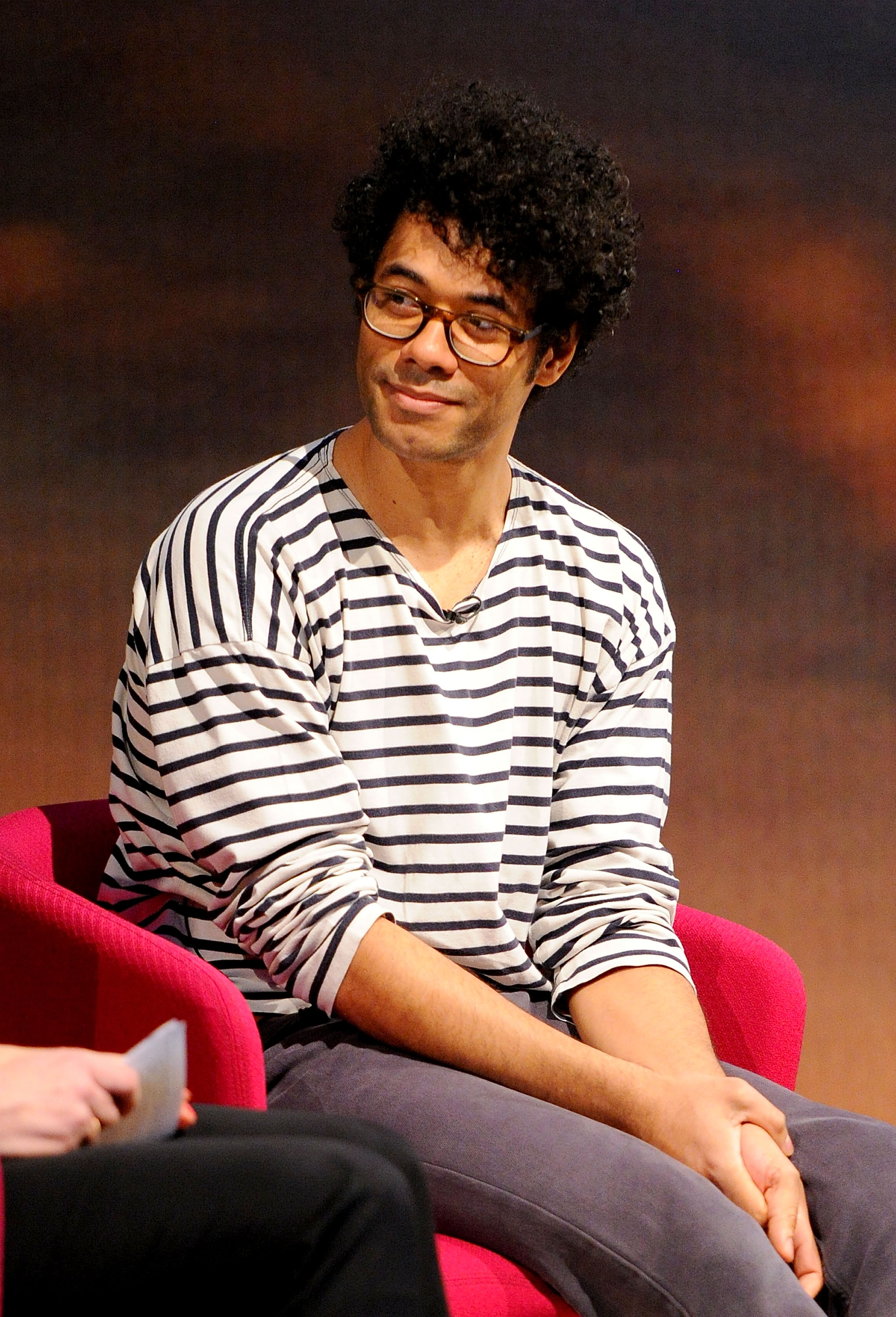 Richard Ayoade during Advertising Week Europe on March 25, 2015, in London, England. | Source: Getty Images