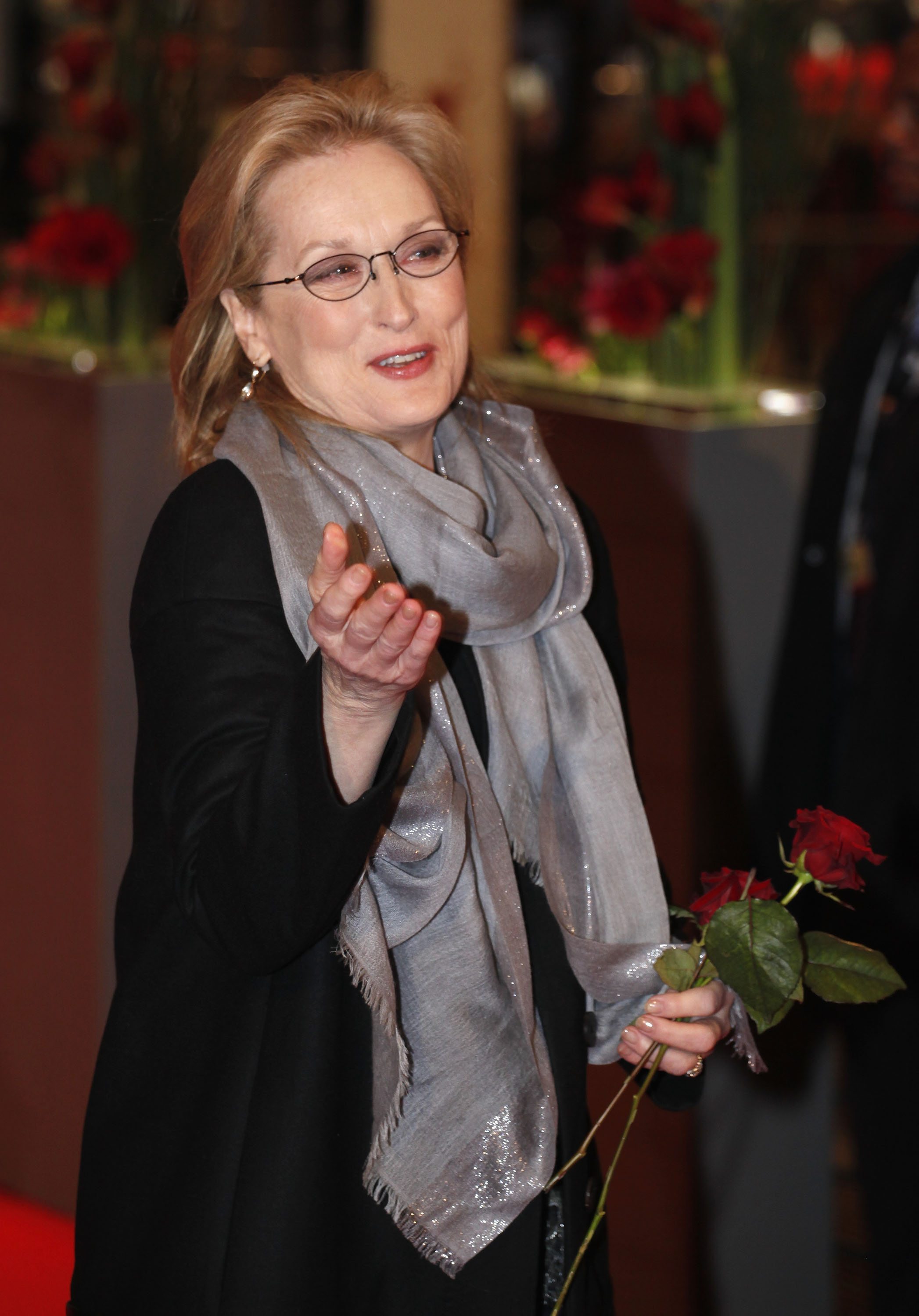 Meryl Streep at the premiere of "The Iron Lady" during day six of the 62nd Berlin International Film Festival at the Berlinale Palast on February 14, 2012 in Berlin, Germany | Source: Getty Images