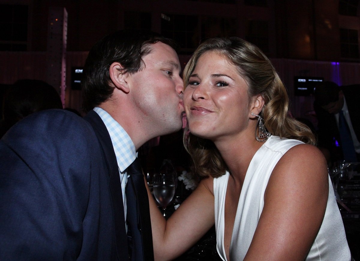 Henry Hager and Jenna Bush Hager on November 14, 2009 in Dallas, Texas | Source: Getty Images 