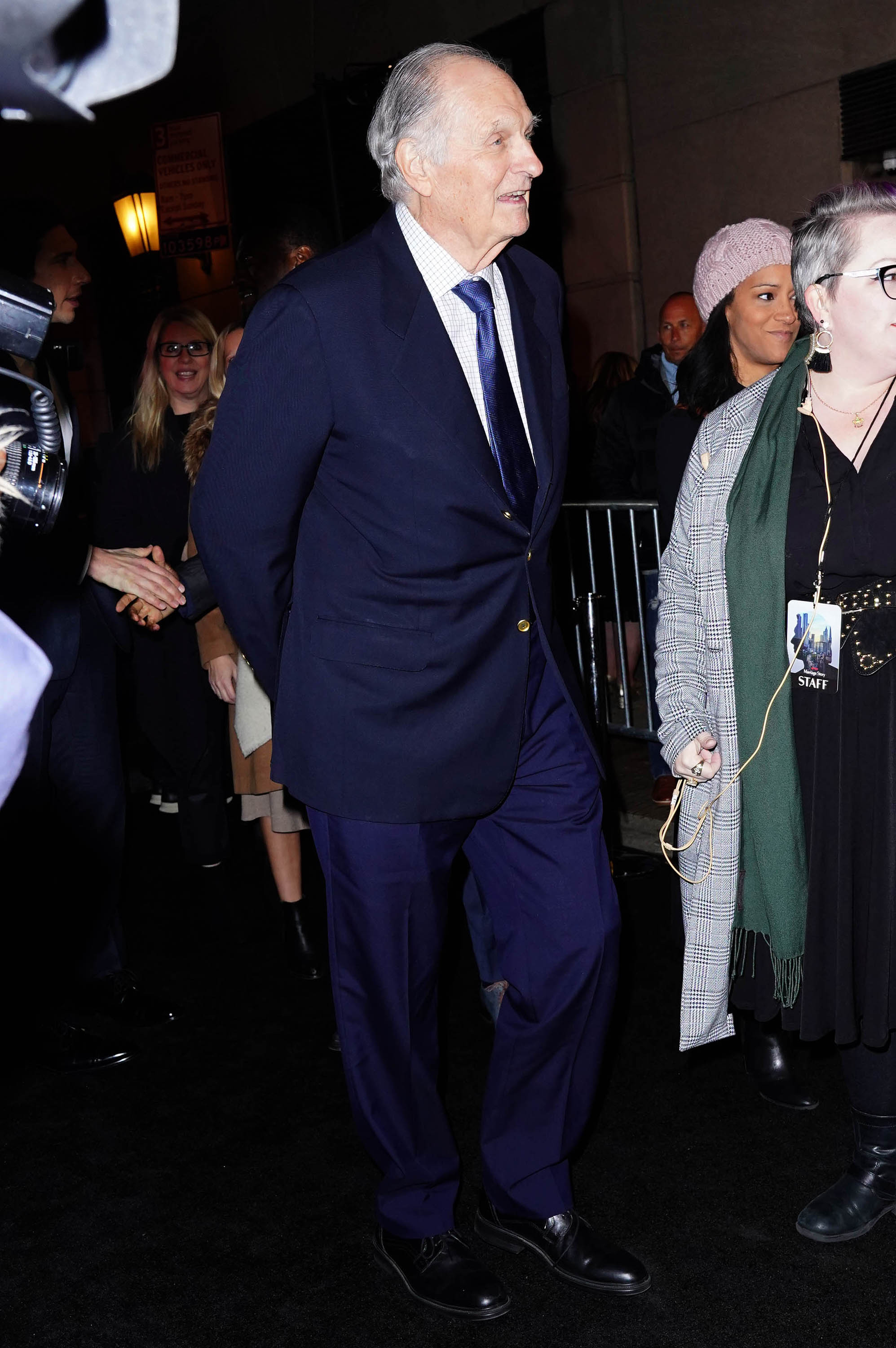 The actor is seen on November 10, 2019, in New York City | Source: Getty Images