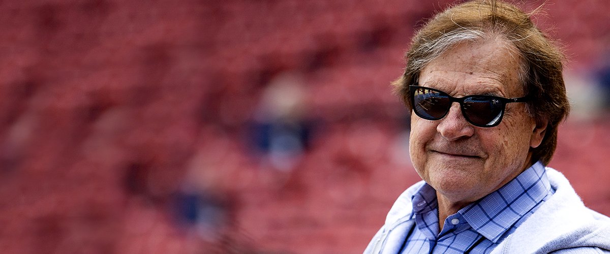 Vice President and Special Assistant to the President of Baseball Operation Tony La Russa of the Boston Red Sox on April 29, 2019 at Fenway Park in Boston | Photo: Getty Images