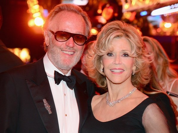 Jane Fonda and her brother Peter on June 5, 2014 in Hollywood, California | Source: Getty Images