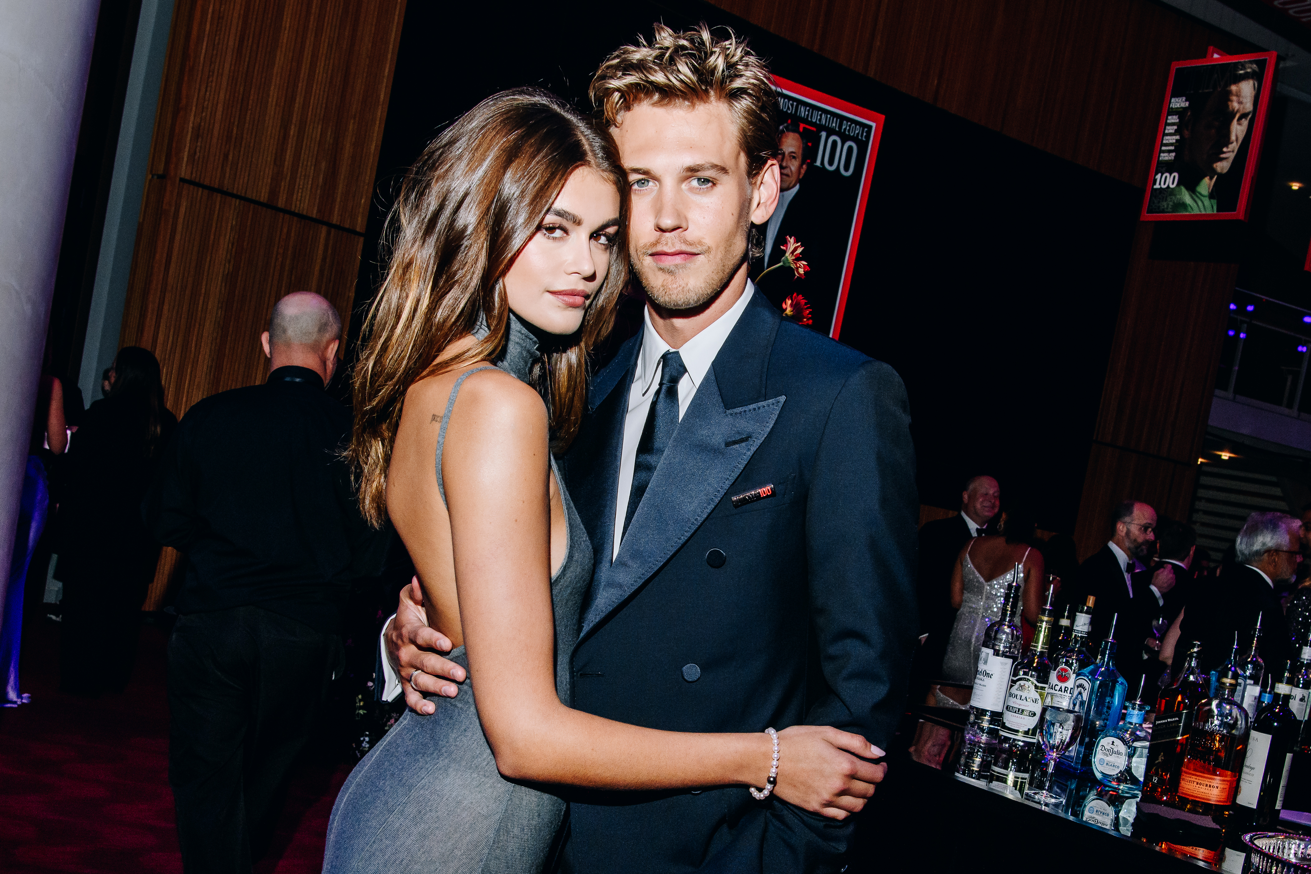 Kaia Gerber and Austin Butler at the TIME100 Gala at Frederick P. Rose Hall on April 26, 2023 in New York City | Source: Getty Images