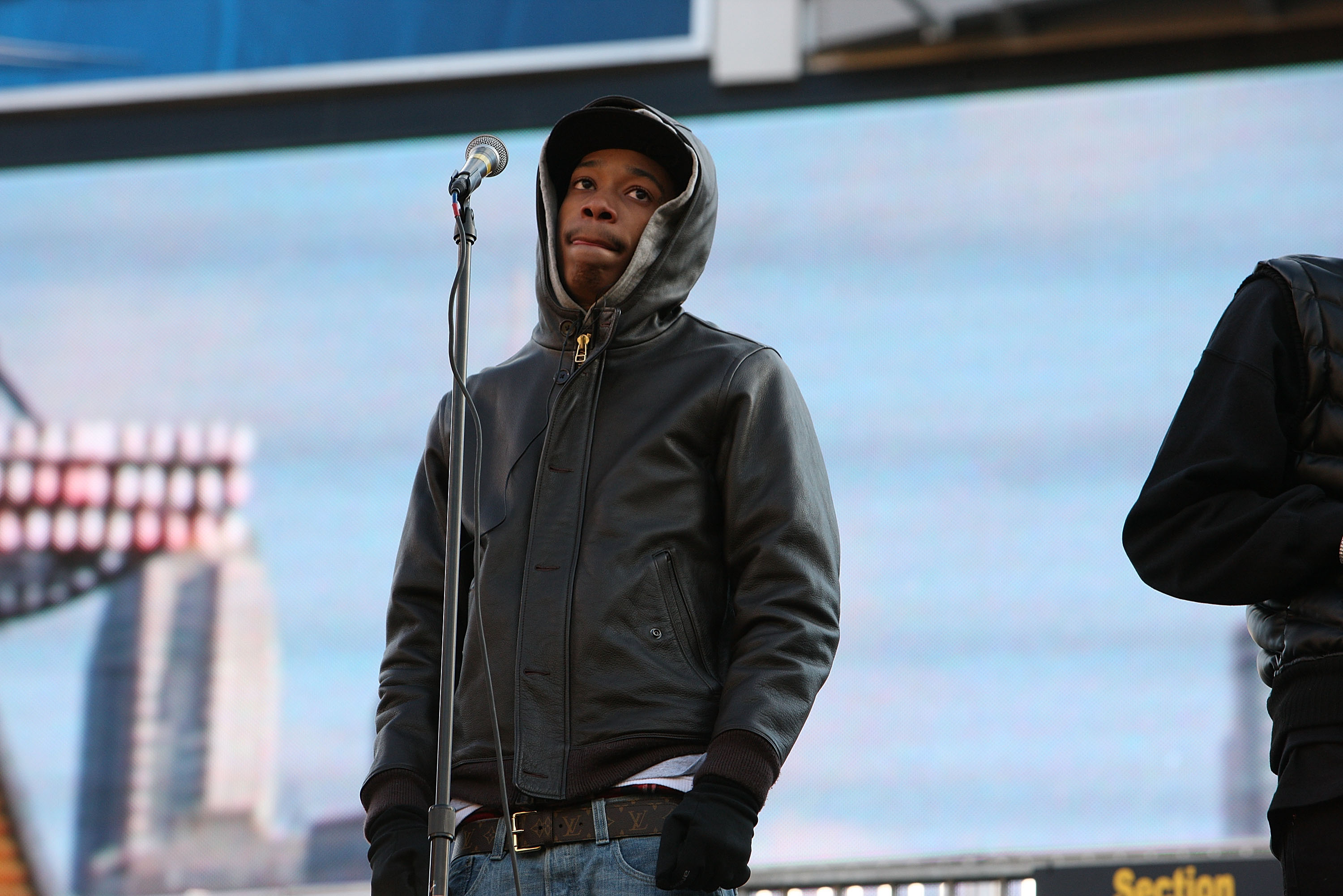 Wiz Khalifa performs at the New York Jets vs. Pittsburgh Steelers AFC Championship Game at Heinz Field on January 23, 2011, in Pittsburgh, Pennsylvania. | Source: Getty Images