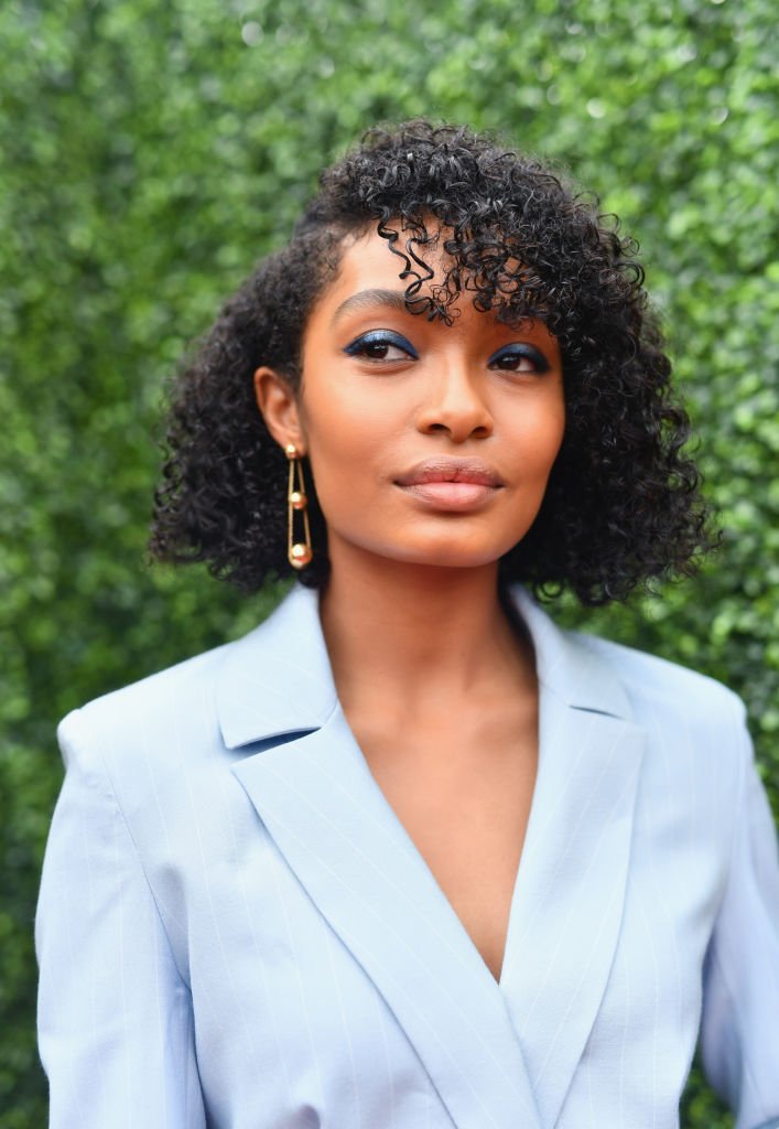 Yara Shahidi at the MTV Movie and TV Awards at Barker Hangar on June 16, 2018. | Source: Getty Images.