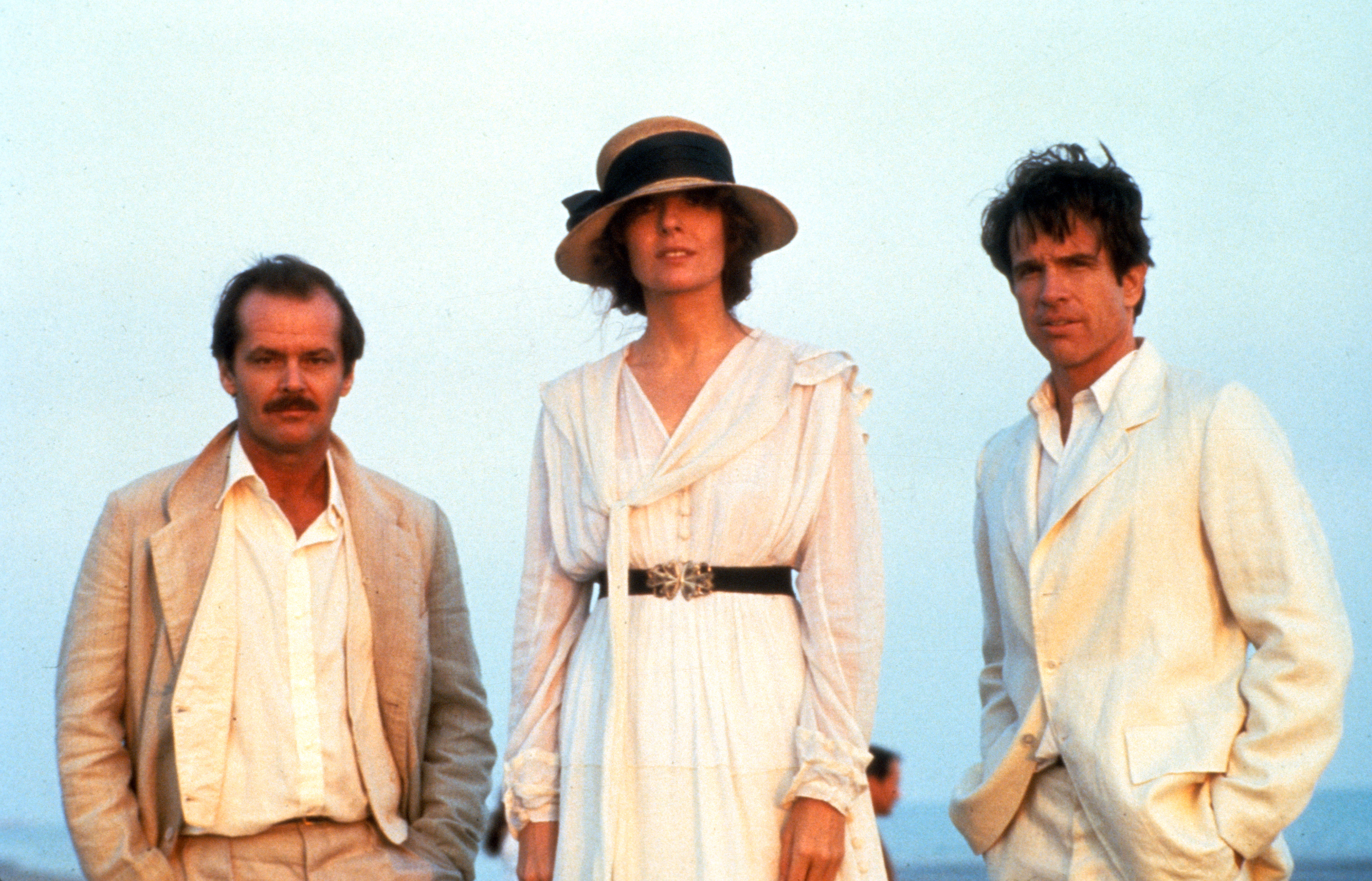 Jack Nicholson, Diane Keaton, and Warren Beatty in a scene from the film "Reds," 1981 | Source: Getty Images