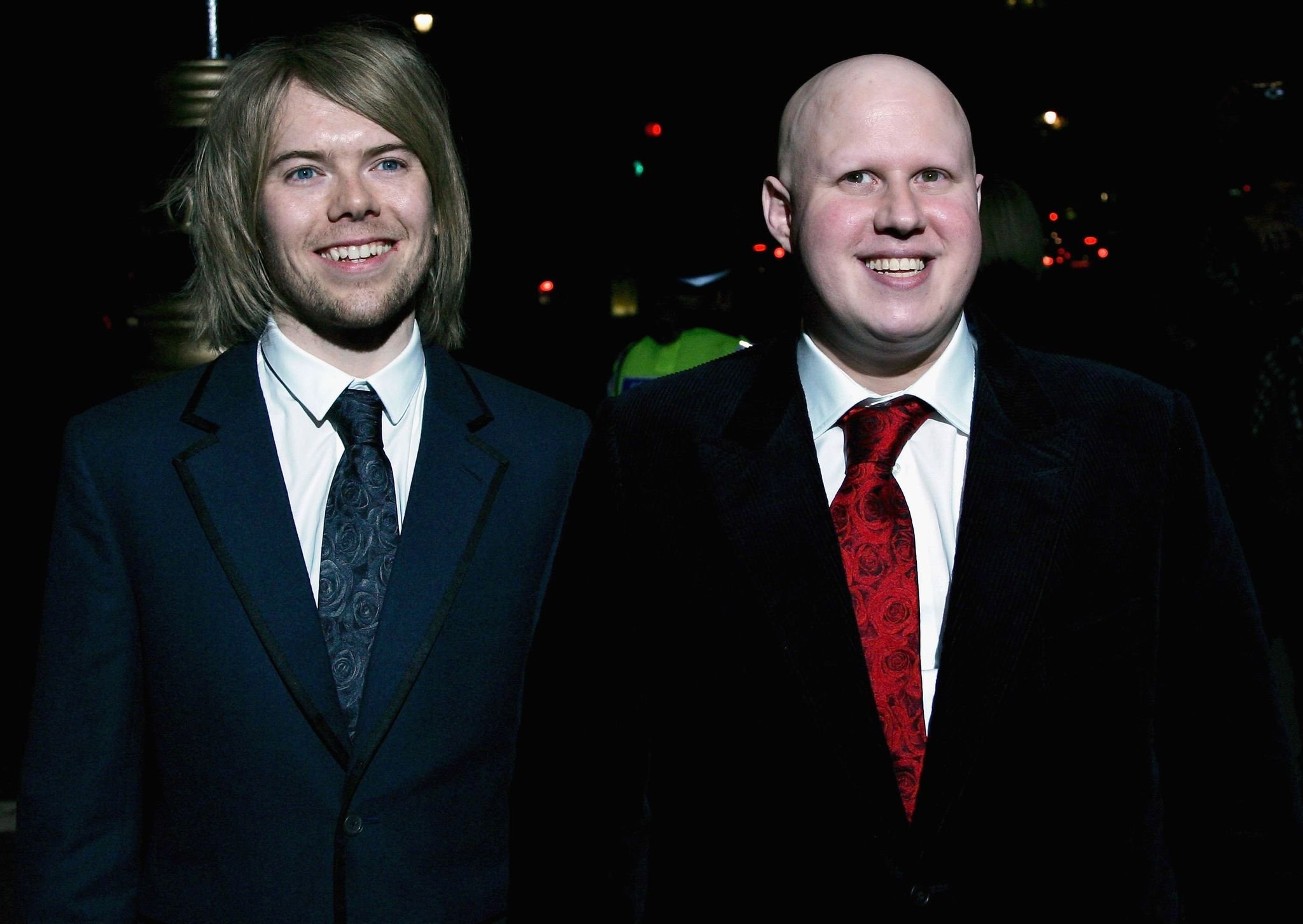 Matt Lucas  and Kevin McGee at their party at The Banqueting House after their Civil Partnership Ceremony in 2006 in London, England | Source: Getty Images