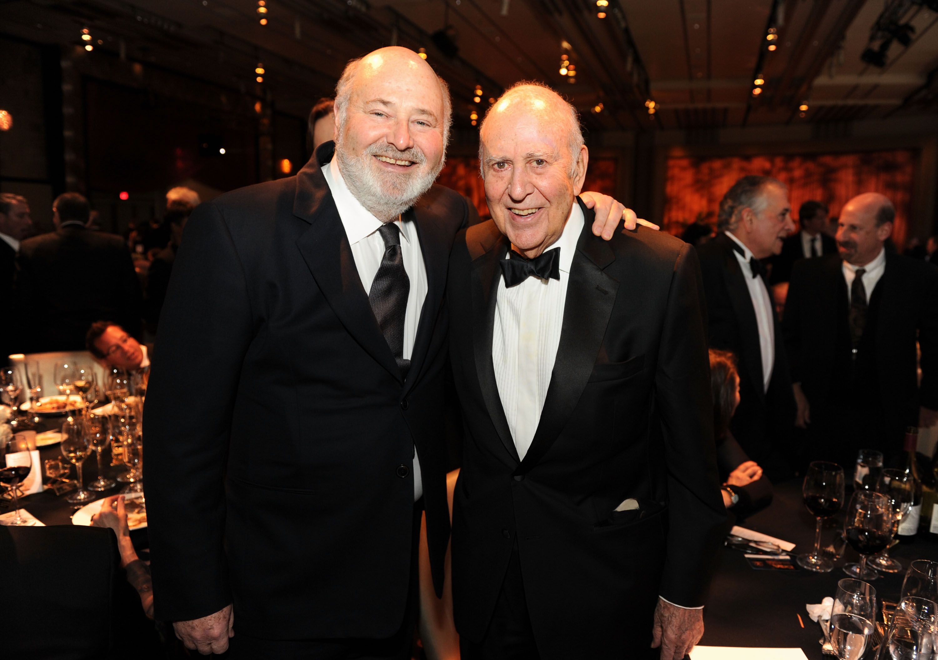 Rob Reiner and Carl Reiner at the 63rd Annual Directors Guild Of America Awards in 2011 in Hollywood | Source: Getty Images