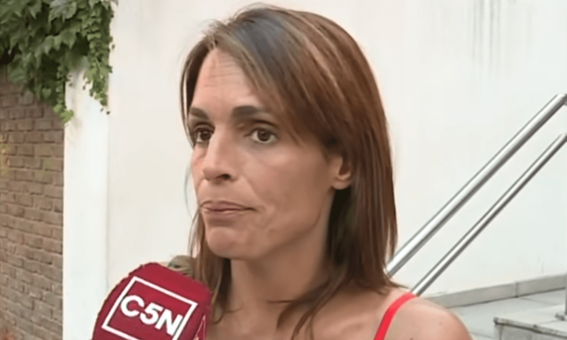 Verónica Monti en entrevista. | Imagen: YouTube/Youtube C5N