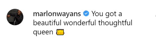 Marlon Wayans' comment on Tyrese's Instagram post. | Source: Instagram/tyrese