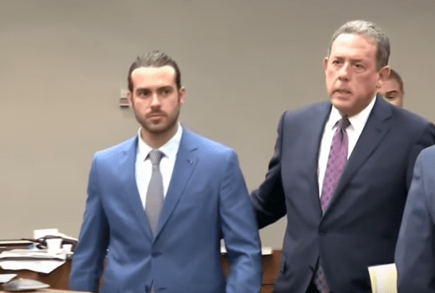 Pablo Lyle en el juzgado.| Fuente: YouTube/Univision
