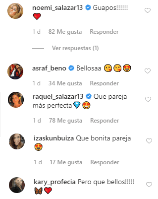 Comentarios que Alba Carrillo recibió por la fotografía. |Foto: captura de pantalla de Instagram/ Albacarrillooficial