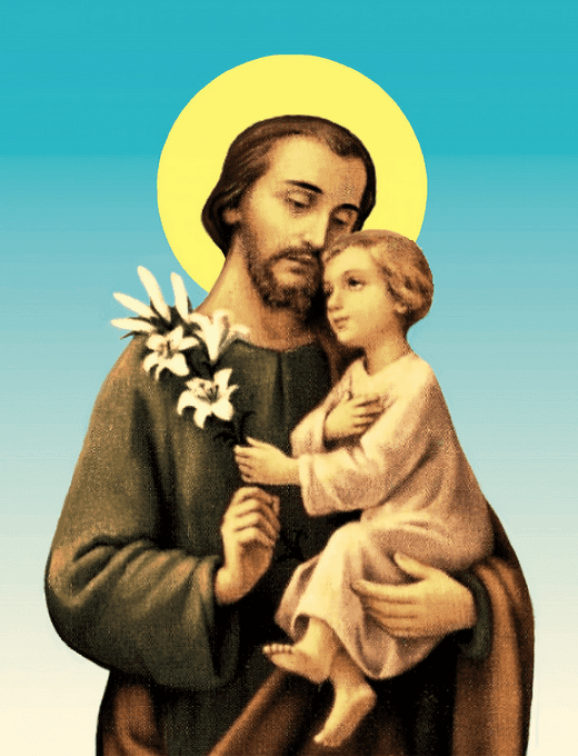 San José y Niño Jesús en brazos. | Foto: Flickr San José y Niño Jesús en brazos. | Foto: Flickr