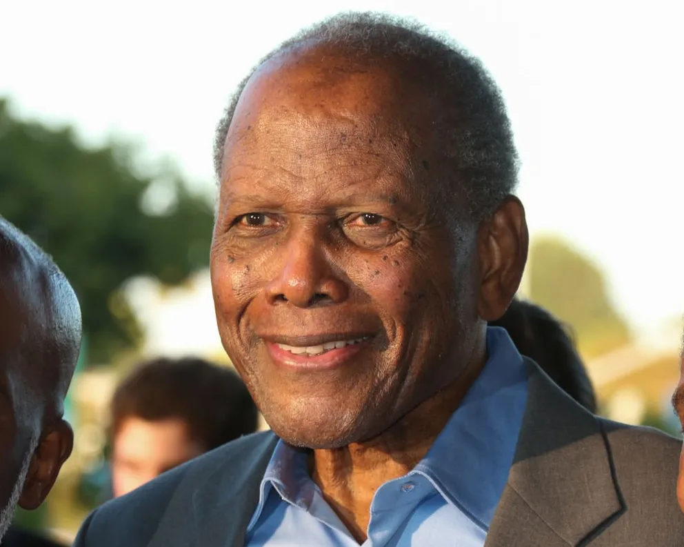 Actor Sidney Poitier attends the opening night of "Born For This" at The Broad Stage on July 20, 2017. | Source: Getty Images