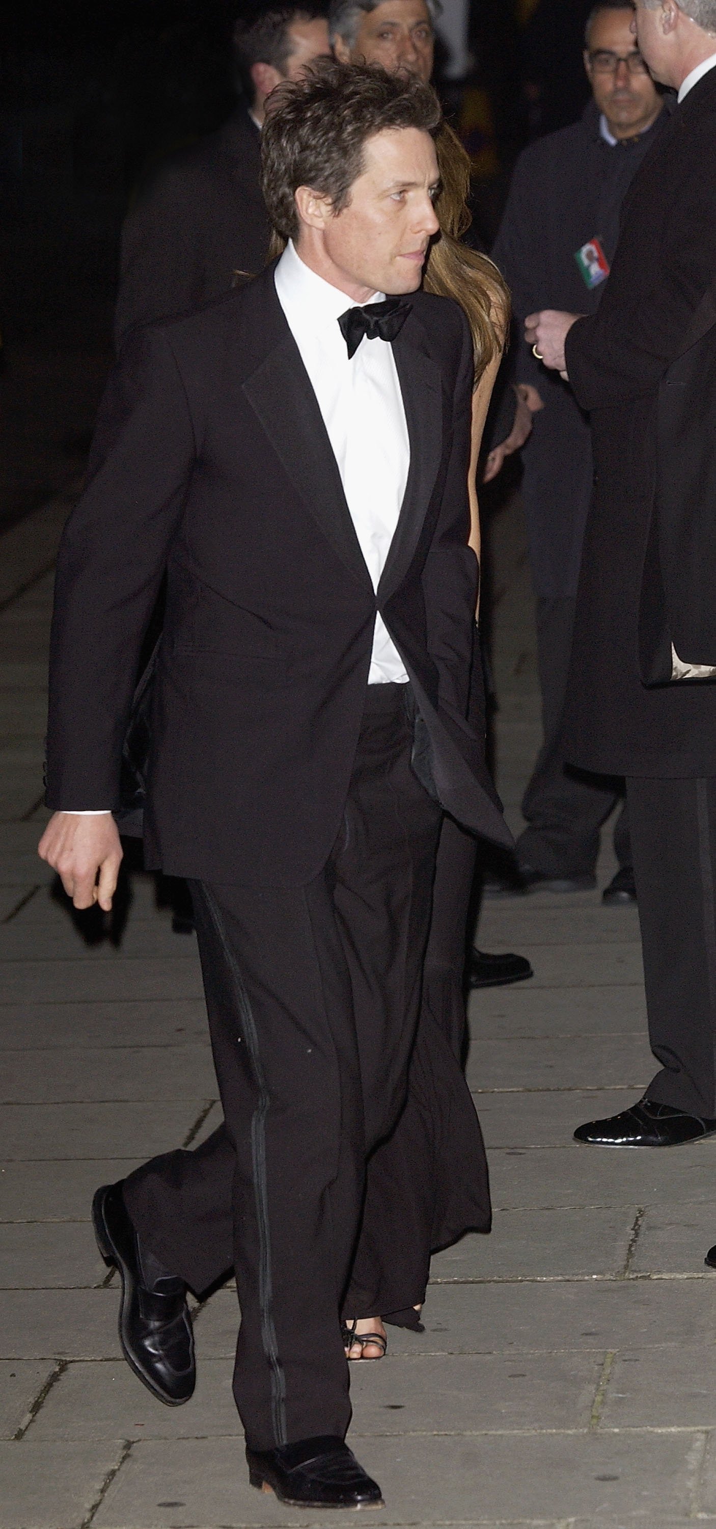Aktör Hugh Grant, 16 Mart 2005'te Londra, İngiltere'deki İtalyan Büyükelçiliği'nde.  |  Kaynak: Getty Images