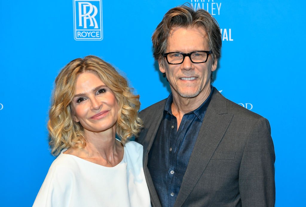 Kyra Sedgwick and Kevin Bacon pictured at the Napa Valley Film Festival Celebrity Tributes at the Lincoln Theatre, 2019, California. | Photo: Getty Images
