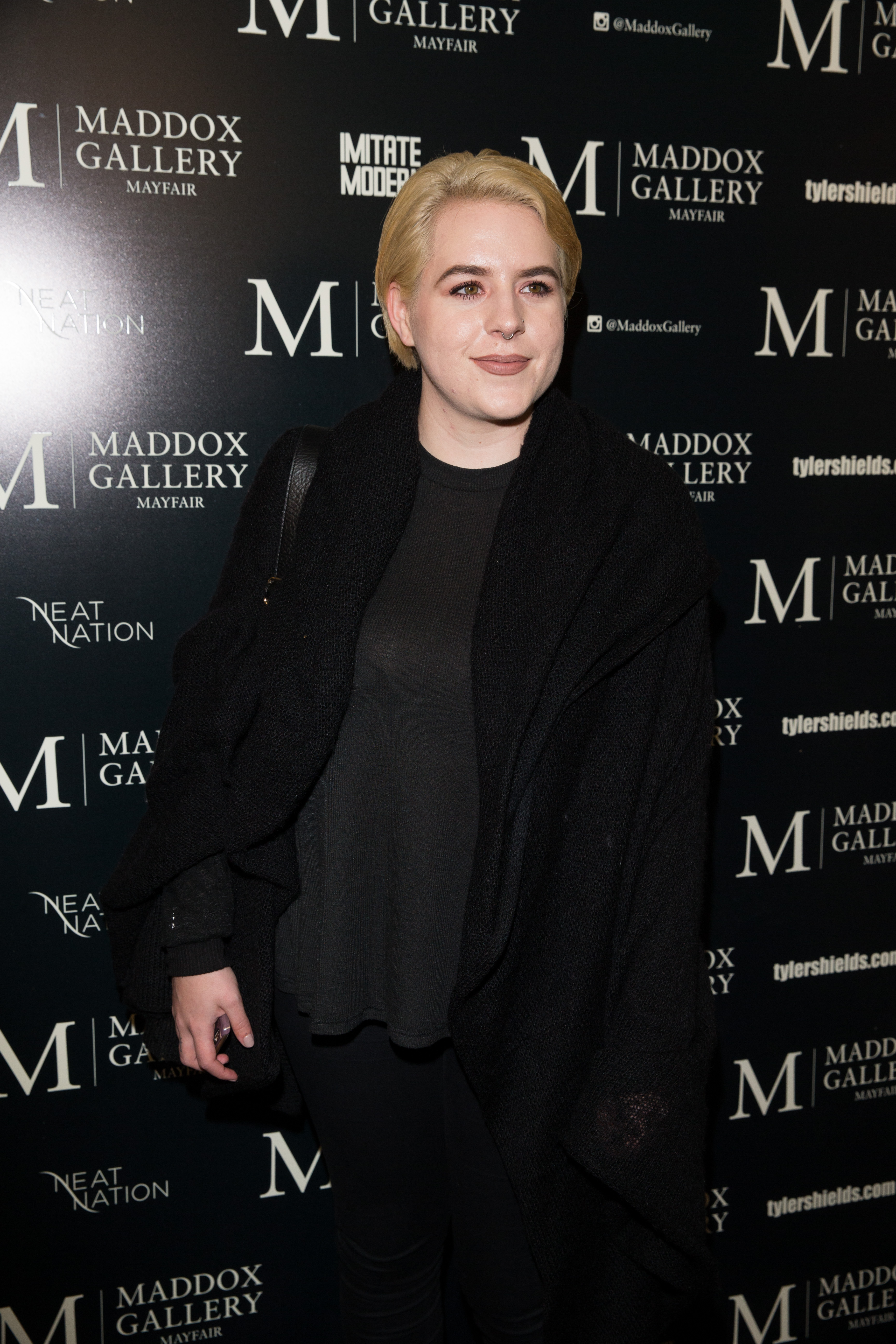 Isabella Cruise at the private viewing for Tyler Shields: Decadence at Maddox Gallery in London, 2016 | Source: Getty Images