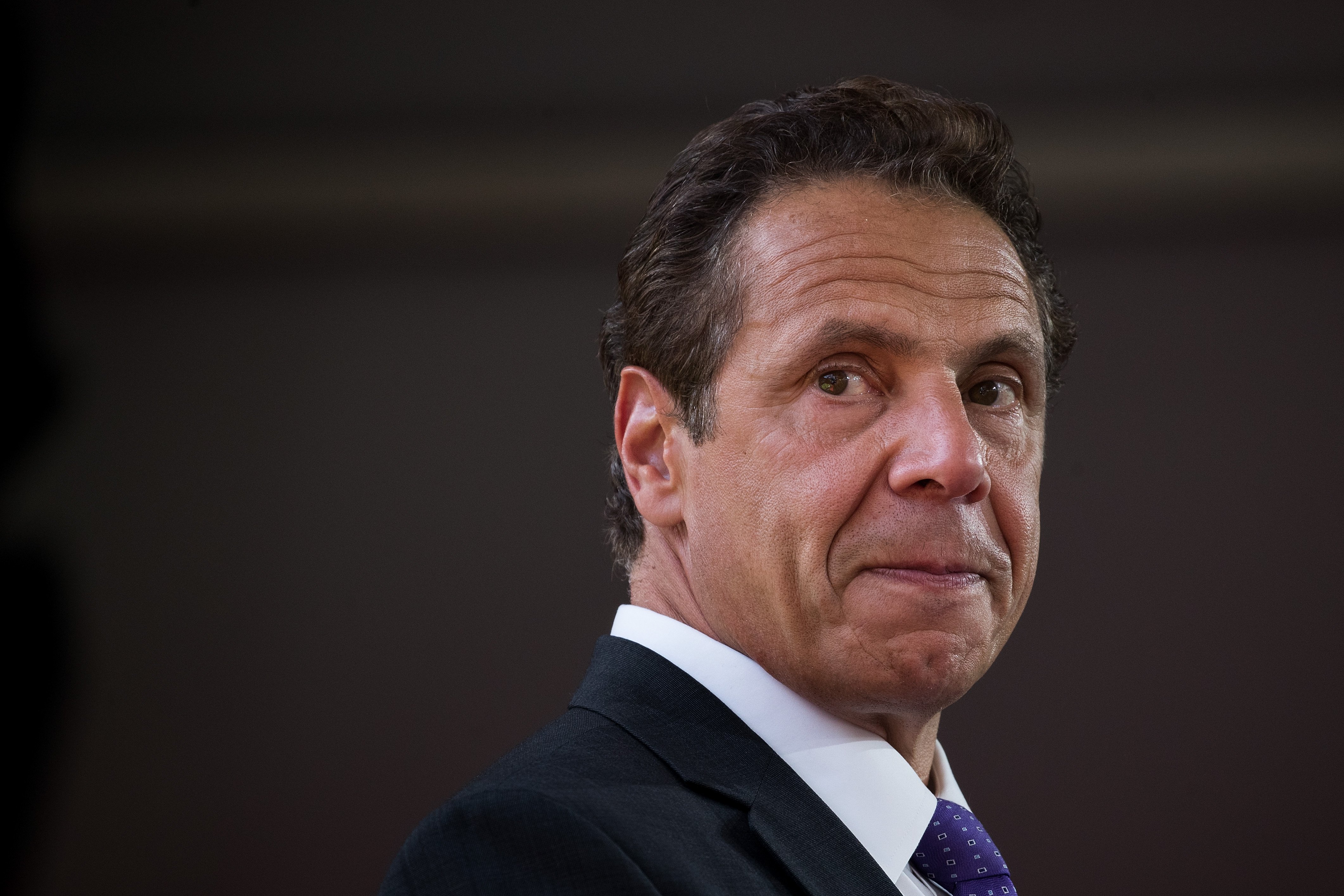  New York Governor Andrew Cuomo during a dedication ceremony to mark the opening of the new campus of Cornell Tech on Roosevelt Island, September 13, 2017 in New York City. | Photo: GettyImages