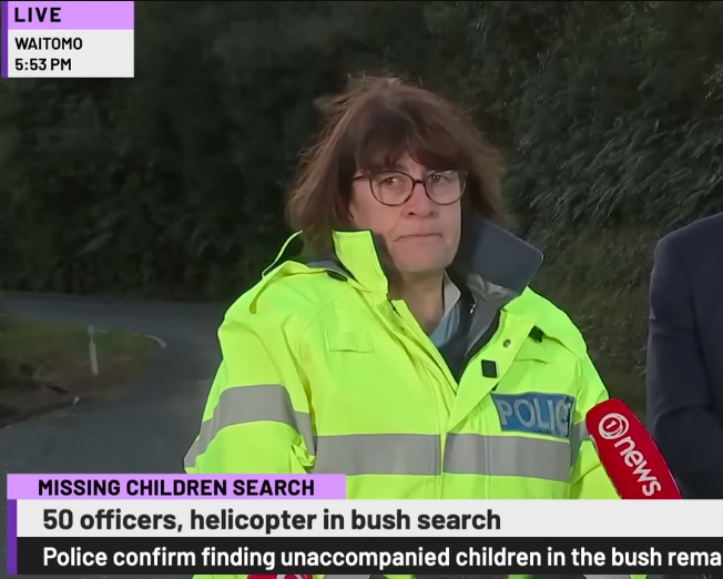 Acting Deputy Commissioner Jill Rogers addressing reporters. | Source: YouTube/Stuff
