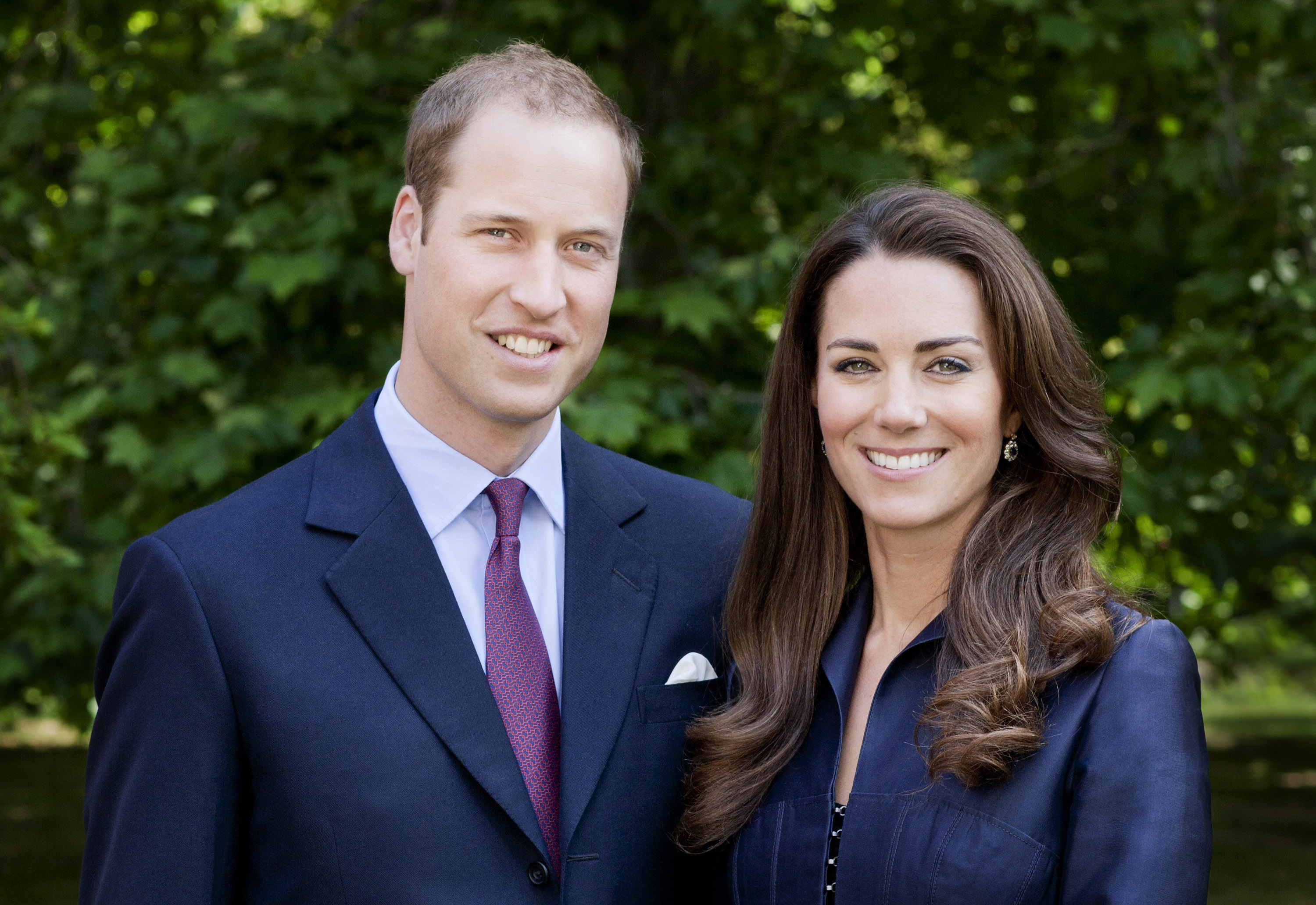 Princess Catherine and Prince William in the Garden's of Clarence House on June 3, 2011 in London. England | Source: Getty Images