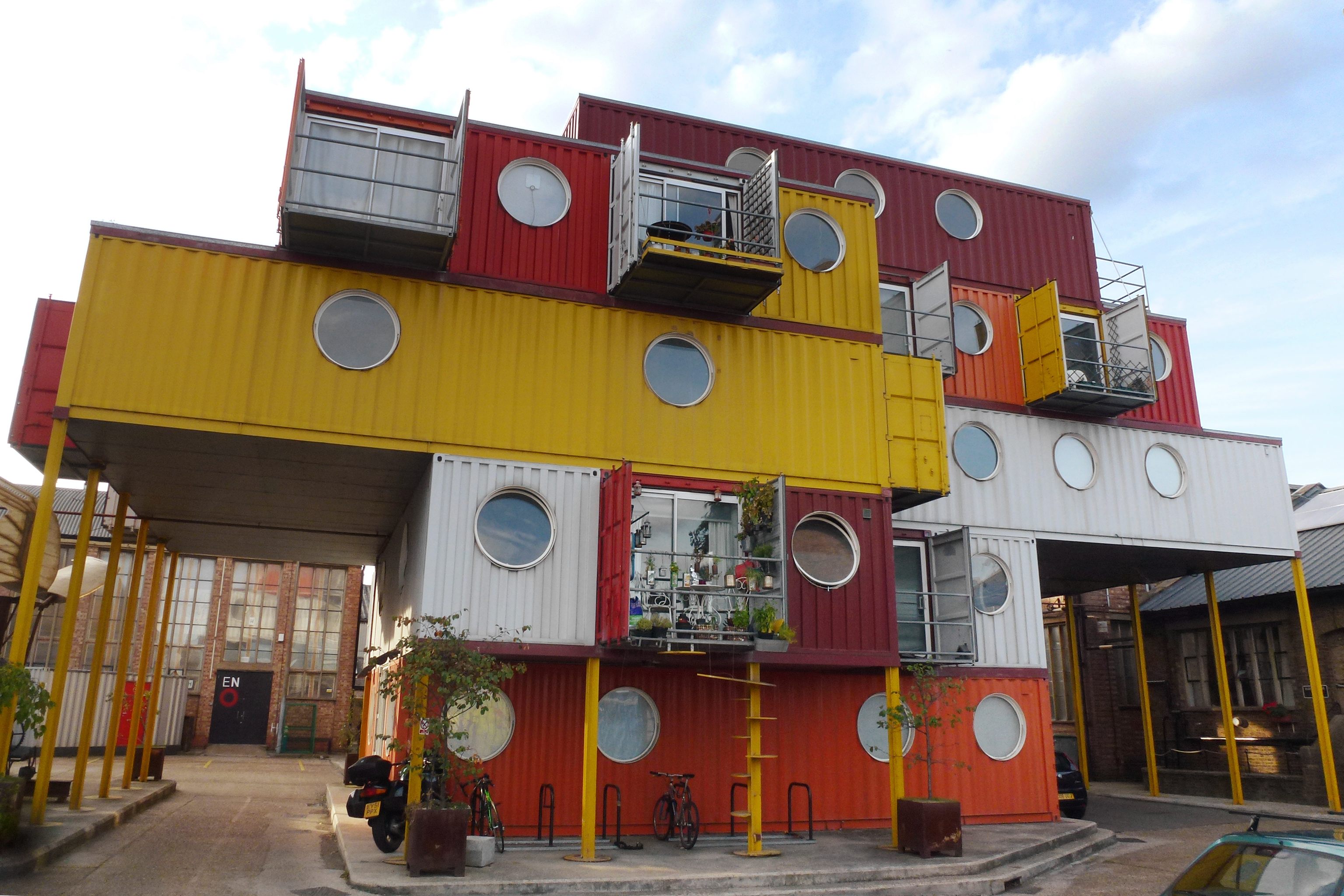 Container City — London, UK | Source: Wikipedia