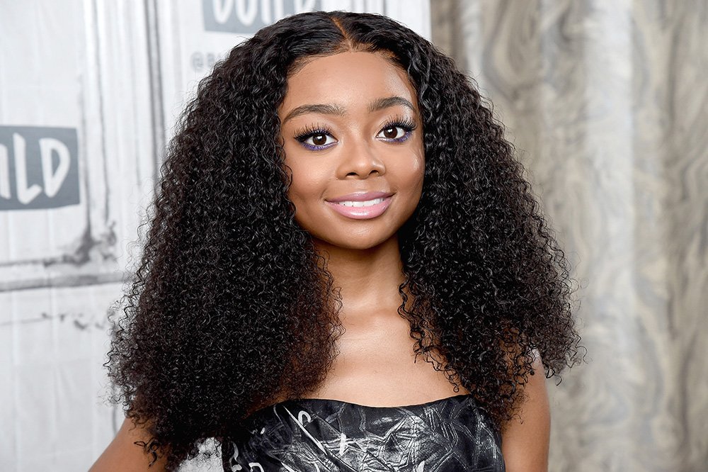 Skai Jackson visits the Build Series in New York City in October 2019. I Image: Getty Images. 