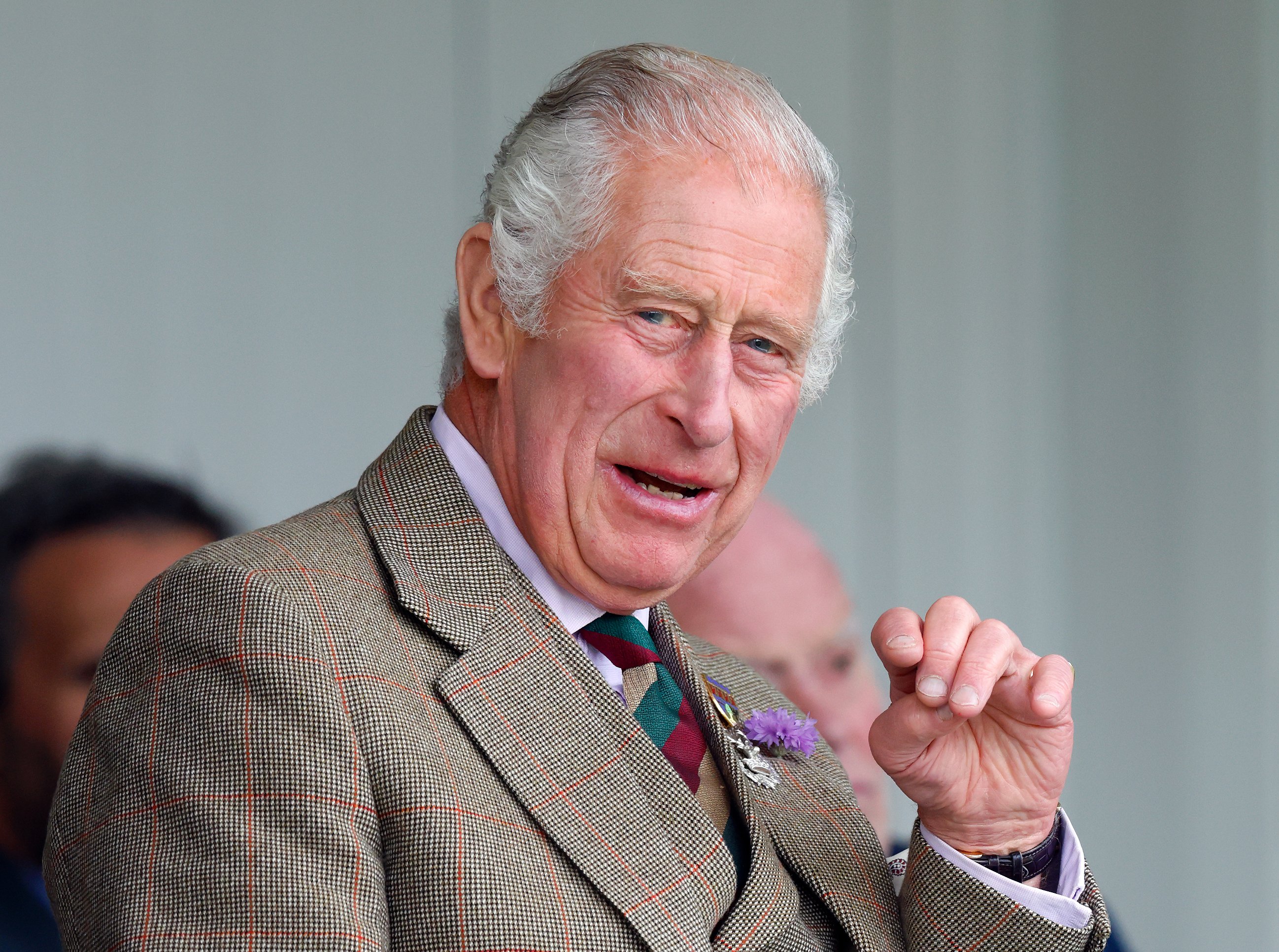King Charles lll at the Braemar Highland Gathering at The Princess Royal and Duke of Fife Memorial Park on September 3, 2022 in Braemar, Scotland. | Source: Getty Images