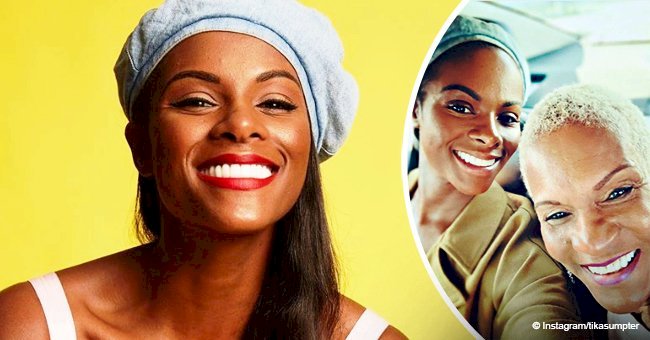 Tika Sumpter shares photo with look-alike mom who 'sacrificed so much for her family'