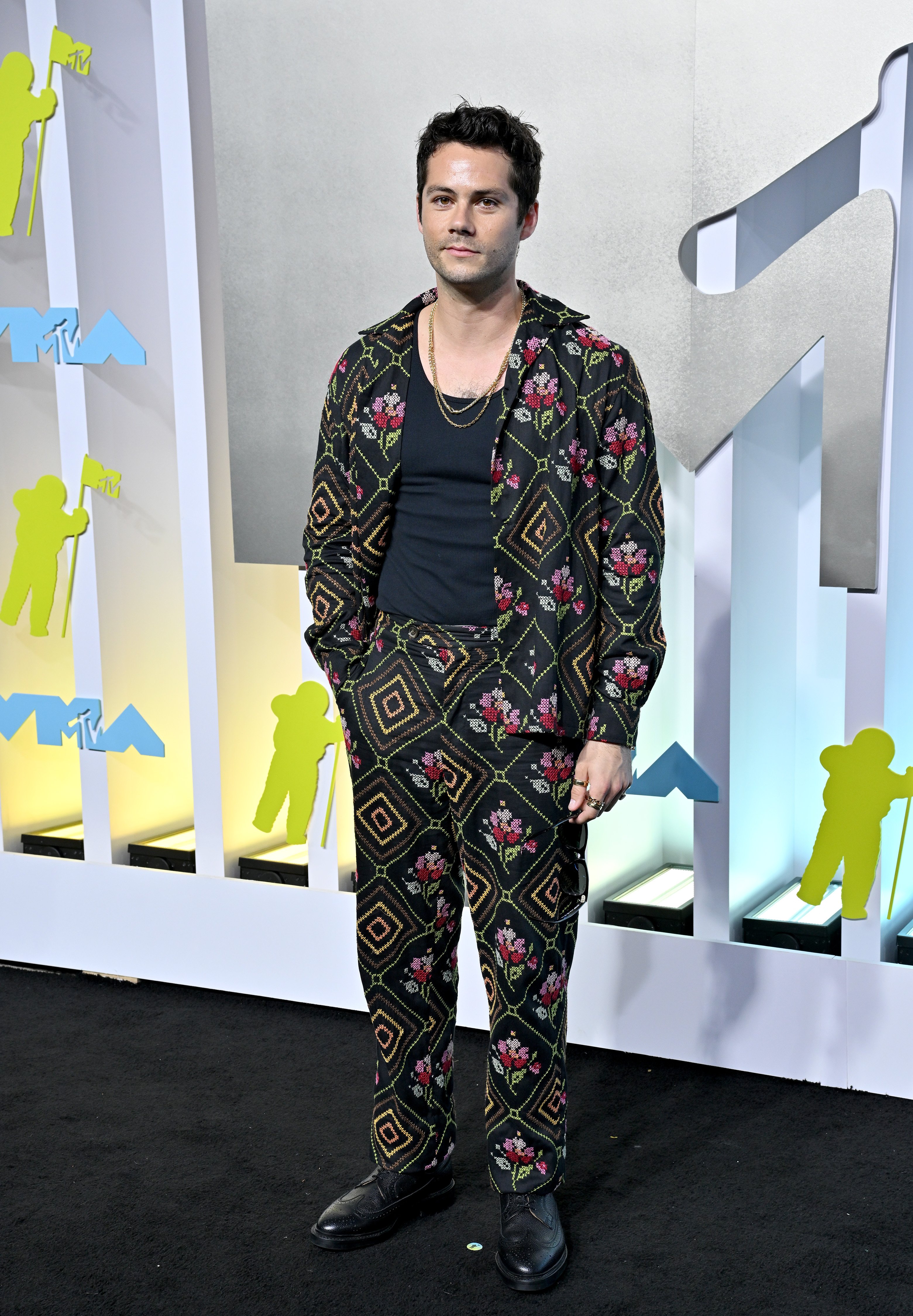 Dylan O'Brien is pictured at the 2022 MTV Video Music Awards at Prudential Center on August 28, 2022, in Newark, New Jersey | Source: Getty Images
