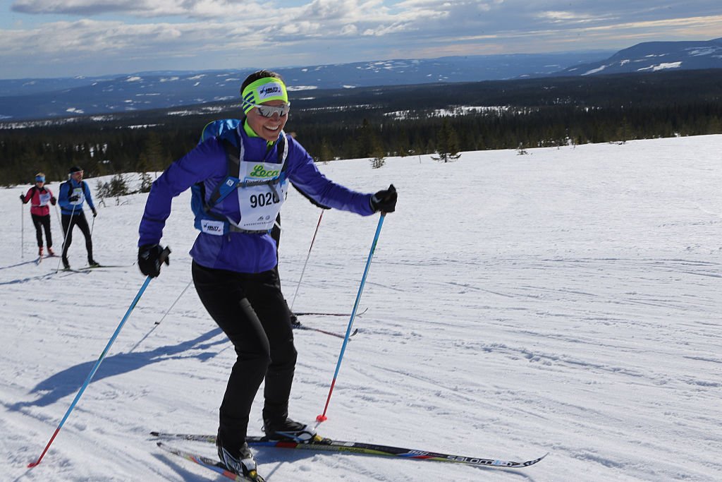 Pippa Middleton lors d'une course de Ski en 2016. l Source : Getty Images